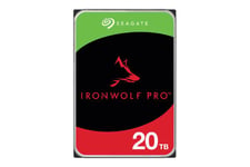 Seagate IronWolf Pro ST20000NT001 - 20 TB - HDD - 7200 rpm - SATA 6Gb/s