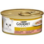 Lohi & Kanapalat kastikkeessa - Kissat - Kissanruoka - Märkäruoka - Purina Gourmet Gold