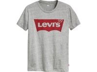 Levi`S The Perfect Graphic Tee 0263 Better Batwing Smokestack Heather - Xs - Damskie - Szary