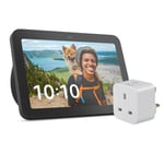 Echo Show 8 (3rd generation)| Charcoal + Sengled Smart Plug, Works with Alexa - Smart Home Starter Kit