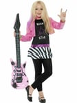 Kids Rock Star Glam Girls Hannah Style Fancy Dress Costume Party Outfit