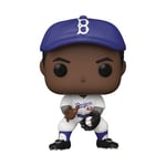 Funko Pop! Icons: Jackie Robinson - Bronze Chase - Figurine en Vinyle à Collectionner - Idée de Cadeau - Produits Officiels - Jouets pour Les Enfants et Adultes - Sports Fans