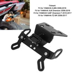 Short License Plate Bracket W/LED Light Eliminators Fits For