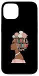 Coque pour iPhone 13 Black History Livre éducatif Melanin Queen Afro Women