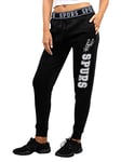 Unk NBA Pantalon de Jogging en Polaire pour Femme FFL3592F NBA avec Bande élastique - Noir/Bleu - Taille L