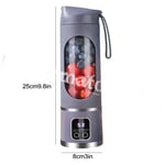 Portable Electric Juicer Cup Fruit Blender Maker Bottle Mixer USB Rechargeable