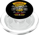 Chandler AZ USA Style rétro vieilli Style moto PopSockets PopGrip pour MagSafe