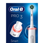 Oral-B PRO 3 3000 Electric Toothbrush - Rotating Motion, Pressure Control, NEW