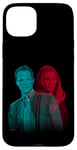 Coque pour iPhone 15 Plus Marvel WandaVision Wanda & Vision Glitch Overlay Portrait