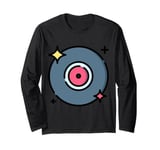 Vinyl Record Player Album Long Sleeve T-Shirt