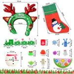 Adventtikalenteri 2023, Fidget Toys Pack joulukalenteri Fidget Advent Calendar, hauska adventtikalenteri lapsille ja aikuisille