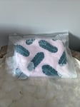Coco & Eve Leaf Printed Microfibre Quick Drying Hair Towel LIKE A VIRGIN NEW
