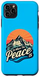 iPhone 11 Pro Max Funny Outdoor Camping Go Where The Peace Is Men Women Camper Case