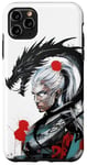 iPhone 11 Pro Max Dark Fantasy Warrior and Dragon Power Graphic Art Case