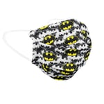 Masque DC Comics - Masque Batman barrière réutilisable blanc