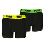 Sous Vêtement Boxer Puma Puma Boys Everyday Basic Boxers 2p Noir