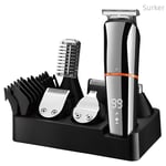 SURKER Professional Hair Clippers Cordless Beard Trimmer Hair Trimmer Clippers