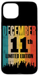 iPhone 15 Plus December 11 Limited Edition 11th Day Retro Vintage Birthday Case