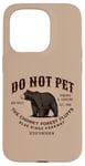 Coque pour iPhone 15 Pro Blue Ridge Parkway Black Bear Souvenir drôle Caroline du Nord