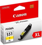 Genuine Canon CLI-551XL Y Yellow Ink Cartridge for Canon Pixma MX725 Printer