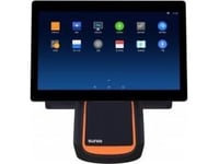 Sunmi T2s, 39,6 Cm (15,6"), Android, Svart, Oransje Pos-System, Detaljhandel, Berøringsskjerm, Kapasitiv, 39,6 Cm (15,6"), Oppløsning: 1920X1080 Piksler, Qualcomm Octa Core, 2,2Ghz, Ram: 4Gb, Flash: 64Gb , Usb (5X), Rs232, Bluetooth, Ethernet, Wlan