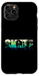 iPhone 11 Pro Skate Vintage 80S 90S Retro Beach Palm Tree Case