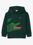 Lacoste Kids Holiday Sweatshirt - Green, Green, Size 8 Years