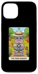 iPhone 13 Baby Pgymy Hippo Tarot Card The Park Ranger Hippopotamus Case