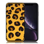 NXE iPhone Xr mjukt fodral med präglat mönster - Leopard Textur