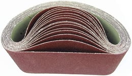 Bandes abrasives Outil de ponçage à Bande pour Le Travail du Bois, Le Polissage du métal, l'oxyde d'aluminium - Assortiment de Bandes de ponçage, 100#, 20 Sheets 905 * 100mm