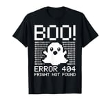 Boo! Code Error 404 - Fright Not Found Funny Coder Halloween T-Shirt