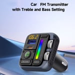 Car Transmitter Mp3 Music Player Radio Adapter Type C USB Car Charger