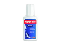 Tipp-Ex Rapid, 20 Ml, Blå, Vit