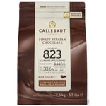 Callebaut Choklad Mjölkchoklad 823, 2,5 kg -