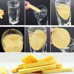 Skin Care Compressed Facial Cleaning Wash Puff Sponge Stic Yellow