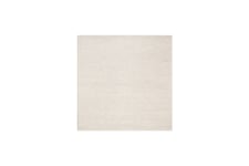 Idre Ullteppe 200x200 cm Kvadratisk - Krem Beige