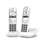 Téléphone Fixe DUO Gigaset A660 Blanc