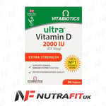 VITABIOTICS ULTRA VITAMIN D 2000 IU normal immune system support vit D3 96 tabs