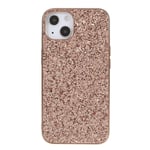 EIDERWOOD iPhone 13 Mini Glitter Hybrid Deksel - Rose Gold