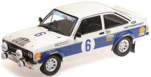 MINICHAMPS - Voiture du rally d'Acropolis de 1977 FORD Escort RS 1800 n°6 équ...