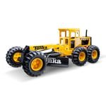 Steel Classics Niveleuse,Tonka, Jouets de construction pour enfants, Jouets de véhicules de construction pour le jeu créatif, jaune-noir, cadeau pour garçons et filles à partir de 3 ans