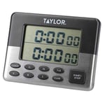 Taylor Pro Stainless Steel Dual Event Digital Timer