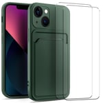 2in1 Film de Verre Protecteur D'Écran Coque pour Apple IPHONE X Xs Slim Boîtier