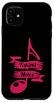 Coque pour iPhone 11 Prendre des notes musicales amusantes jeu de mots pour musicien musique drôle