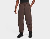 Nike Tech Woven Oversized Trousers, Brown