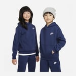 Nike Sportswear Club Fleece Big Kid Midnight Navy/white, storlek XL: 158-170 cm