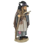 Witch Holding Spell Book Figurine H22cm