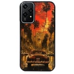 Coque noire pour Honor 200 LITE hawaii vintage