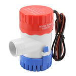 Pompe de cale non automatique avec moteur refroidi &agrave; l'eau, pompe &agrave; eau marine Submersible pour piscine Spa bateau 1100GPH 24V