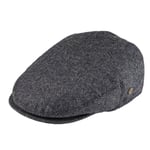 (60-61cm Tummanharmaa) Villa Tweed Herringbone Flat Cap Newsboy Caps Miesten Naiset Classic Cabbie Kuljettajahattu Baretti Miesten Golf Metsästys Ivy Hatut